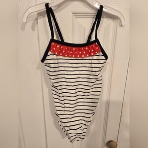Primark Red White and Blue Toddler Girls Swimsuit Size 24-36 Months